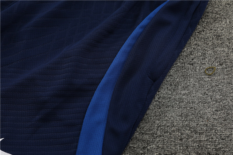 23-24-Short-sleeved training uniform Barcelona blue [camouflage style]