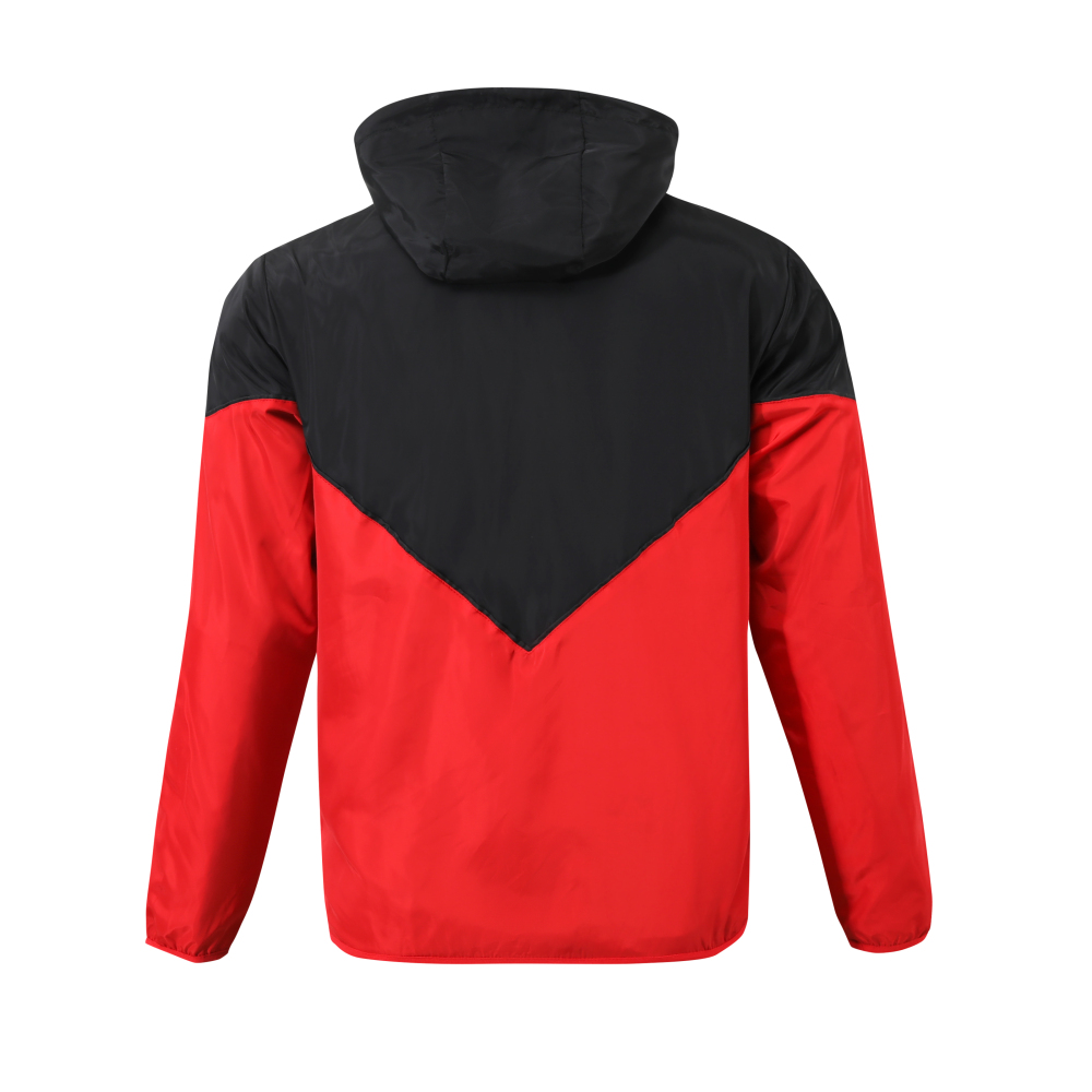 2023 flamengo player hooded windbreaker