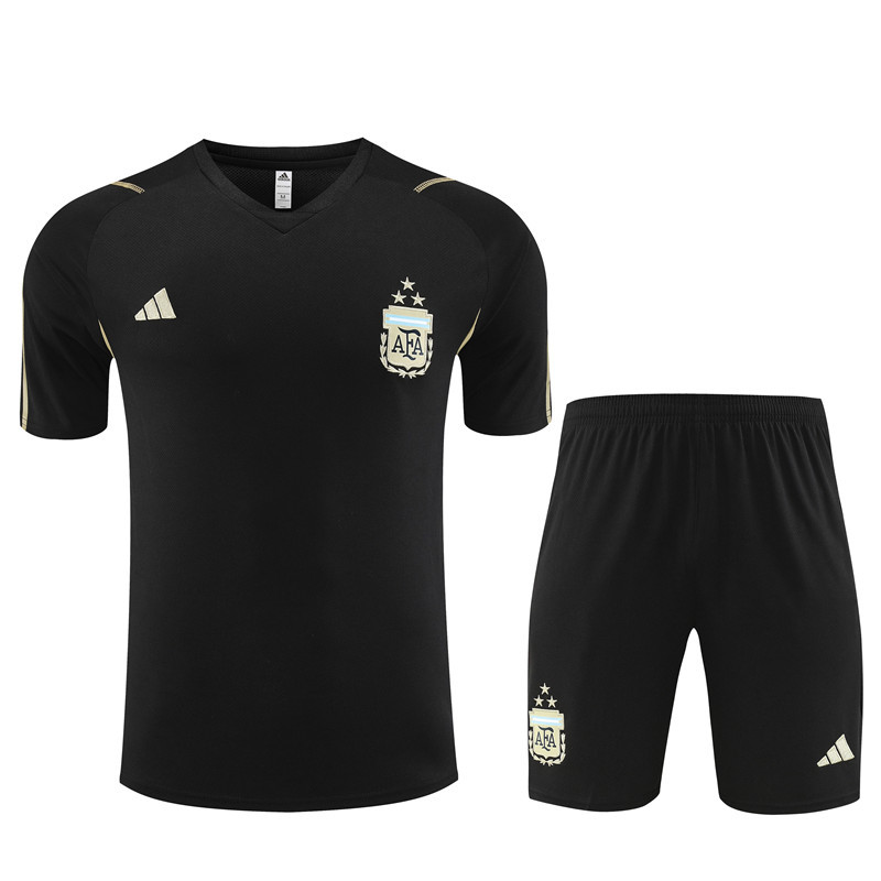 23-24-Argentina short-sleeved training clothes
