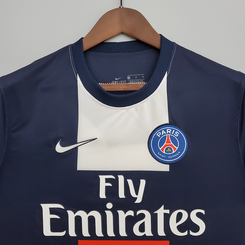 Retro 13-14 PSG Home   Football jersey retro