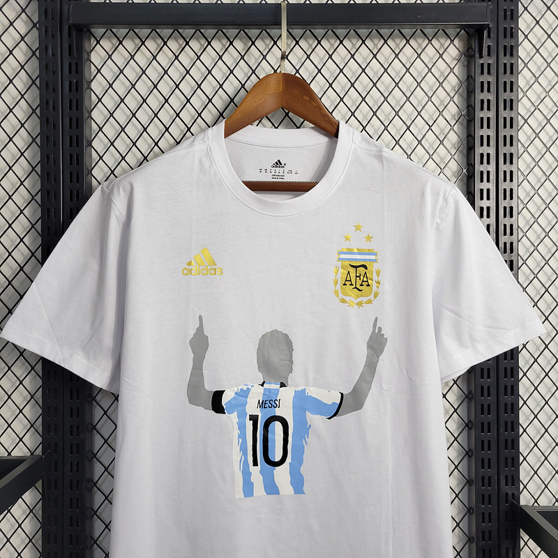2023 Argentina white casual shirt