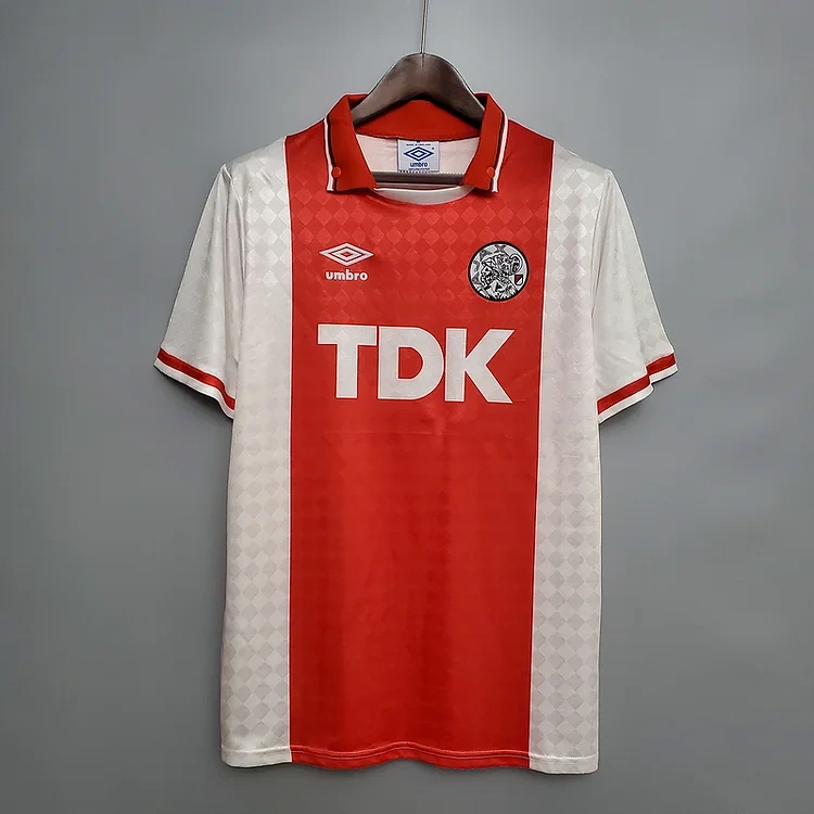 Retro 1990-92 Ajax home Football jersey retro