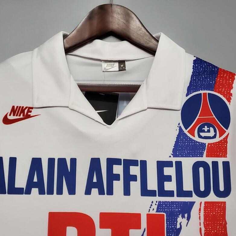 Retro 1990-92 PSG Away Football jersey retro