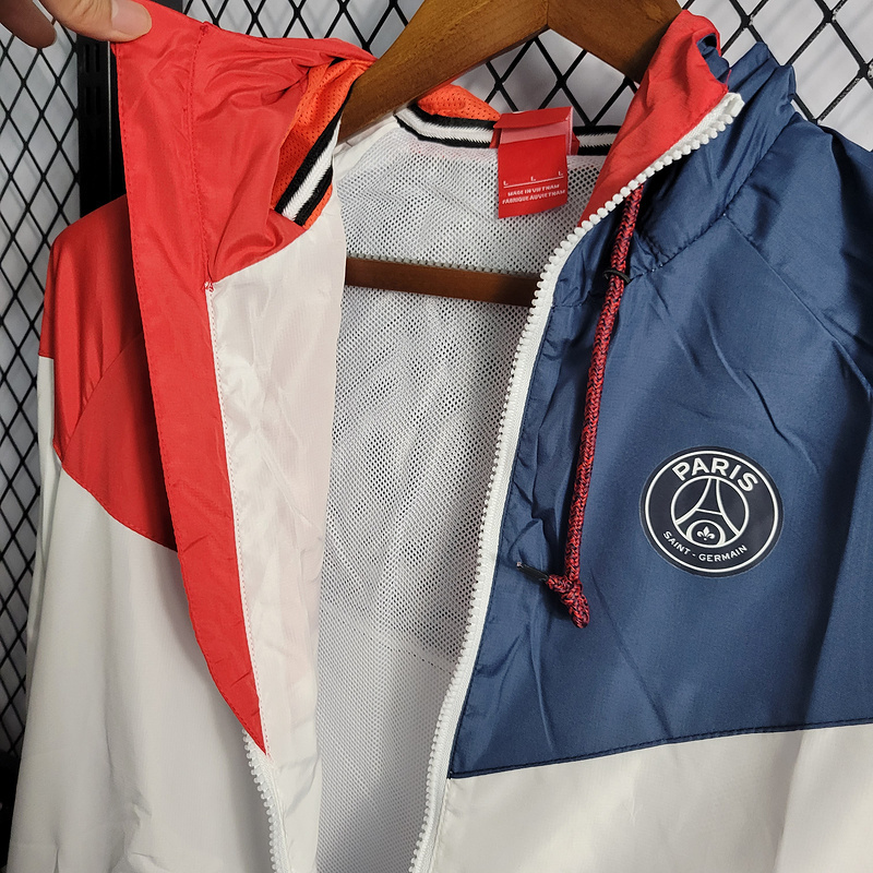 classic style Windbreaker PSG Black Red Blue