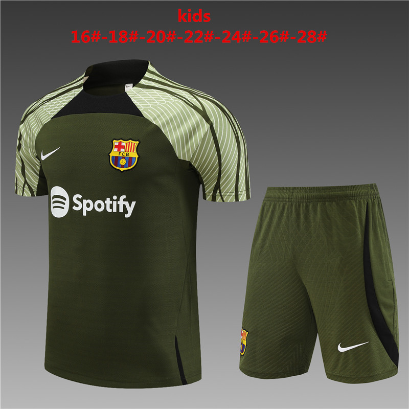 23-24 Barcelona training short-sleeved suit