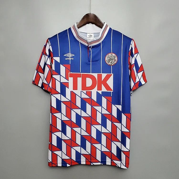 Retro 1990 Ajax away Football jersey retro