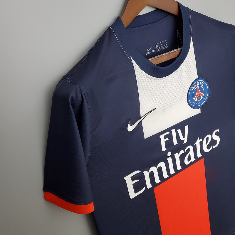 Retro 13-14 PSG Home   Football jersey retro