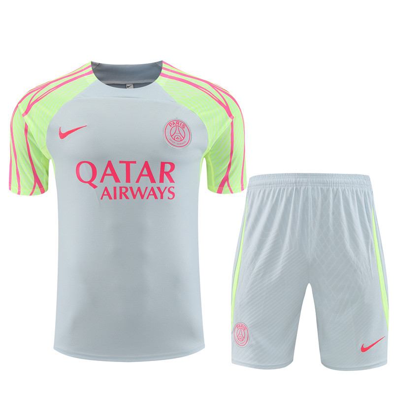 23-24 psg training short sleeve suit