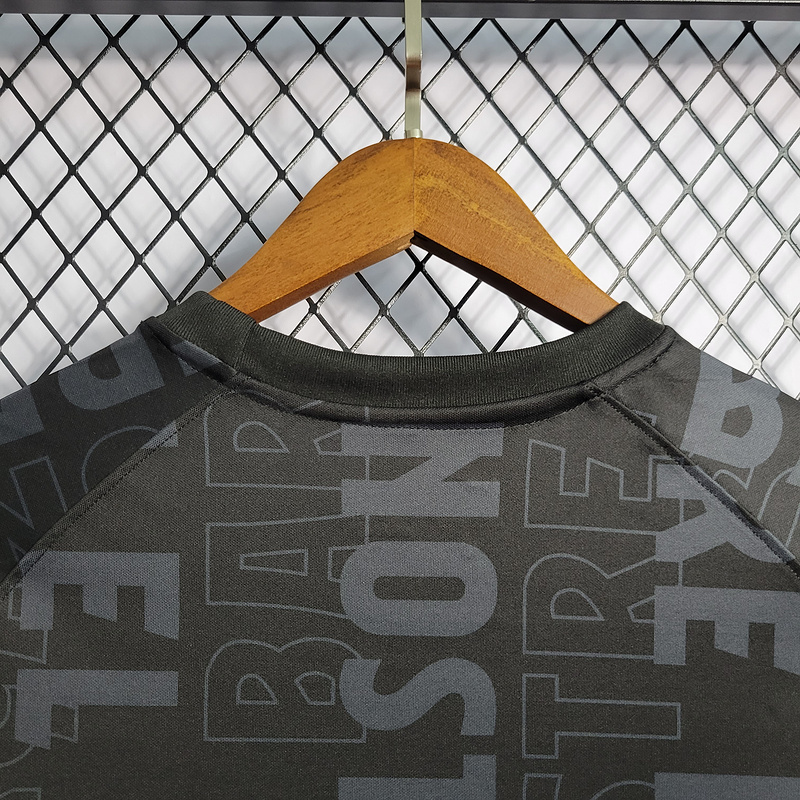 2022 Barcelona Black Training Suit Football jersey