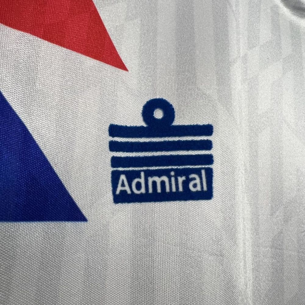 Retro 1990-92 Rangers away football jersey Retro