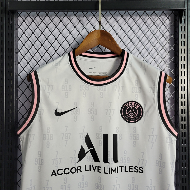 2022 PSG White Vest Training Wear