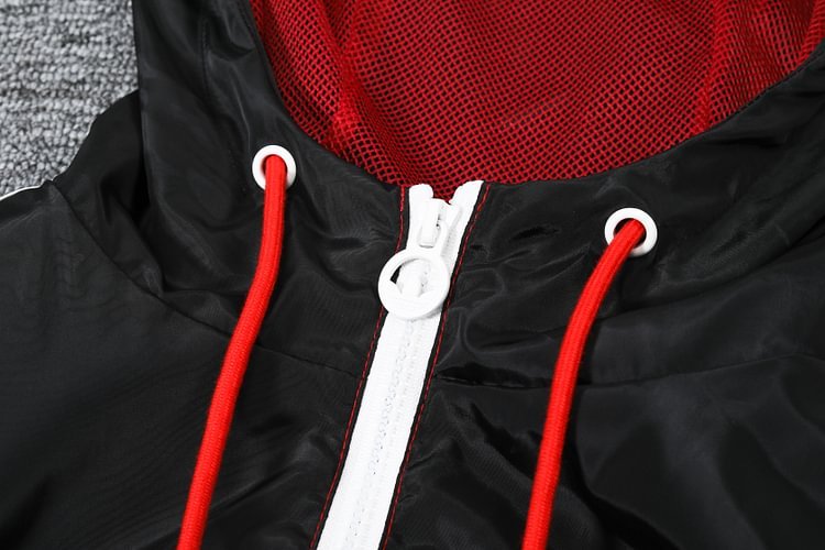 2023 flamengo player hooded windbreaker