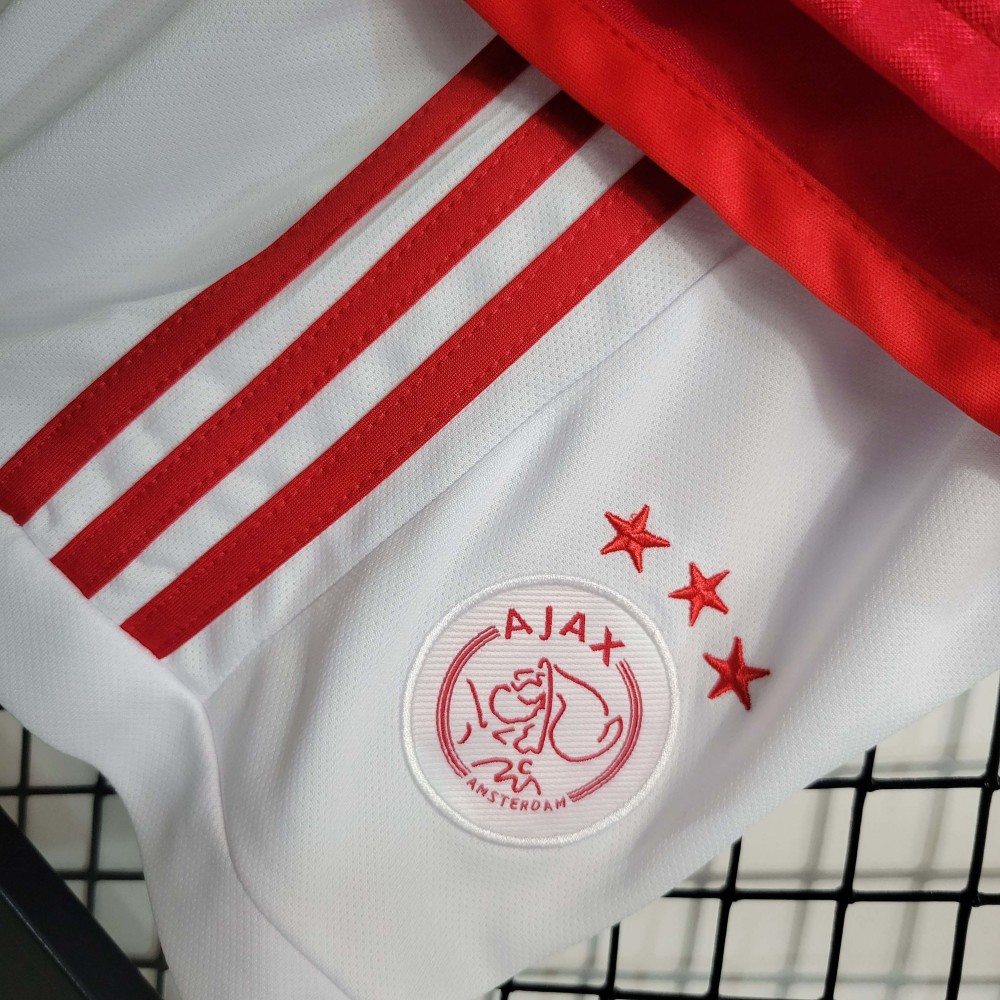 2023-24 Ajax Home Football Shirt 1:1 Thai Quality Kids