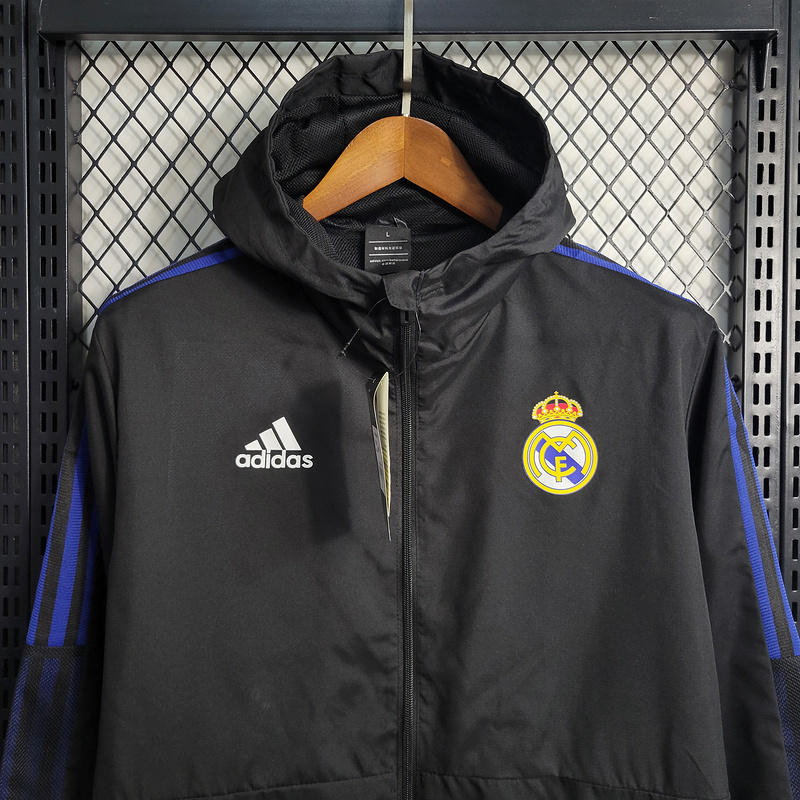 Windbreaker Real Madrid Black