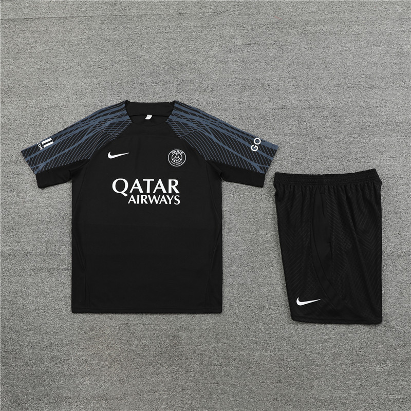 23-24 psg training short sleeve suit