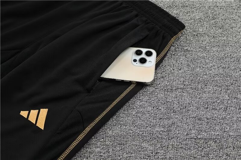 2023/2024 Argentina half training uniform black jersey set