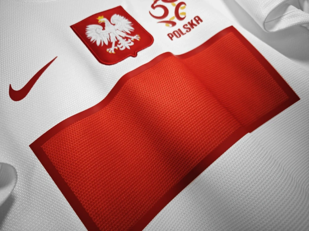 retro 2012 Poland home retro football jersey Fan version