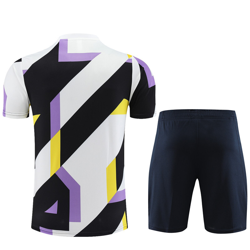 23-24 Real Madrid Camouflage Training Short Sleeve Suit