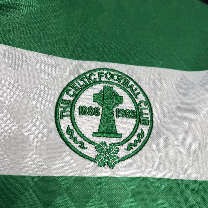 Retro 1987-88 Celtic Home football jersey retro