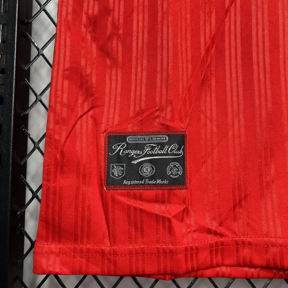 Retro 1995-96 Rangers away football jersey Retro