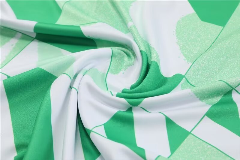 2023/2024 Atletico Madrid half-pull training uniform green camouflage uniform 1:1 Thai quality