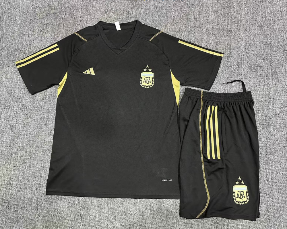 23-24-Argentina short-sleeved training clothes