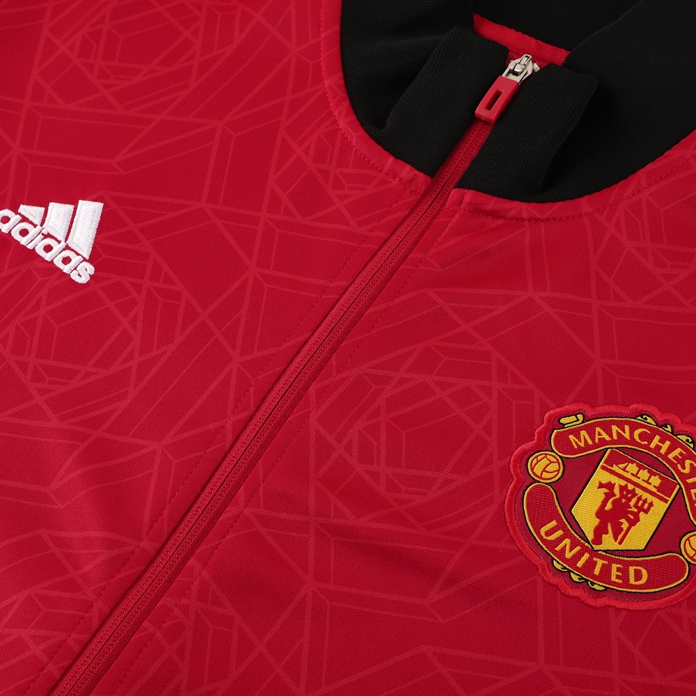 23-24 Manchester United 08 red jacket suit