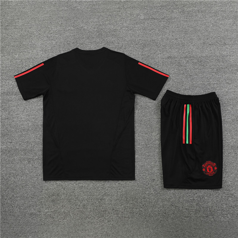 23-24-Manchester United short-sleeved training suit