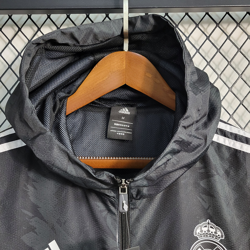 Windbreaker Real Madrid Black