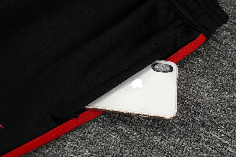 2021/2022 Liverpool long zipper jacket black suit 1:1 Thai quality suit