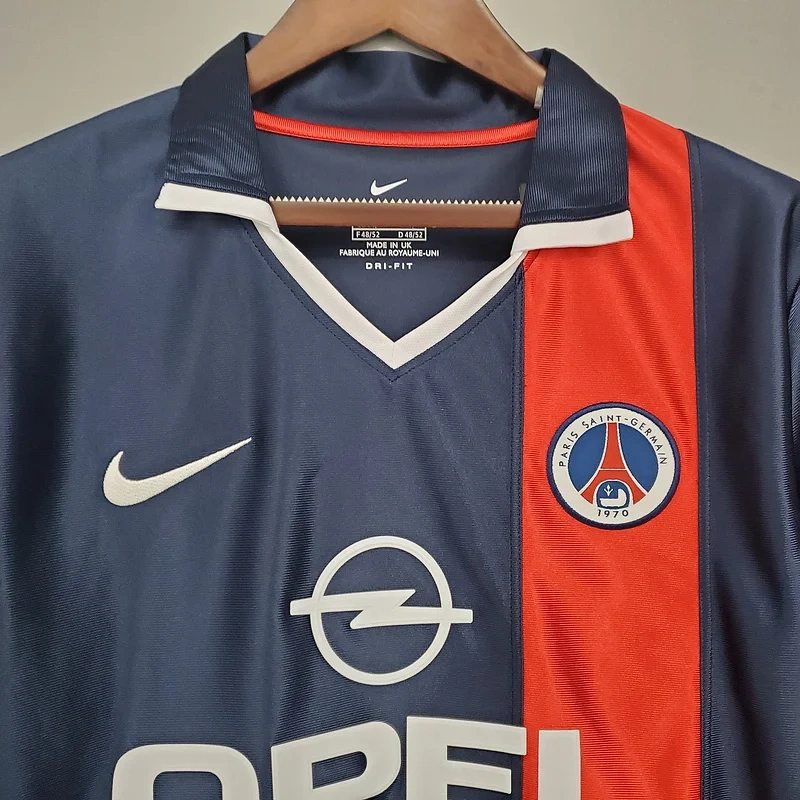 Retro PSG 2001-02 home  Football jersey retro