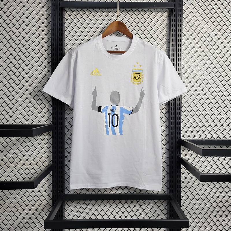 2023 Argentina white casual shirt