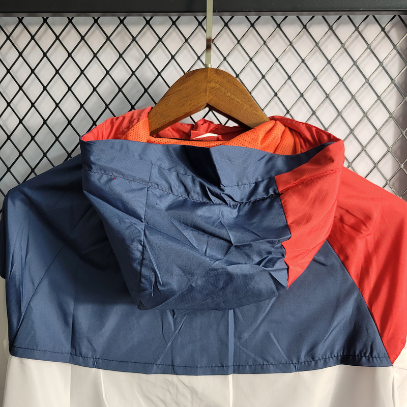 classic style Windbreaker PSG Black Red Blue