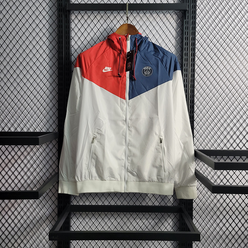 classic style Windbreaker PSG Black Red Blue