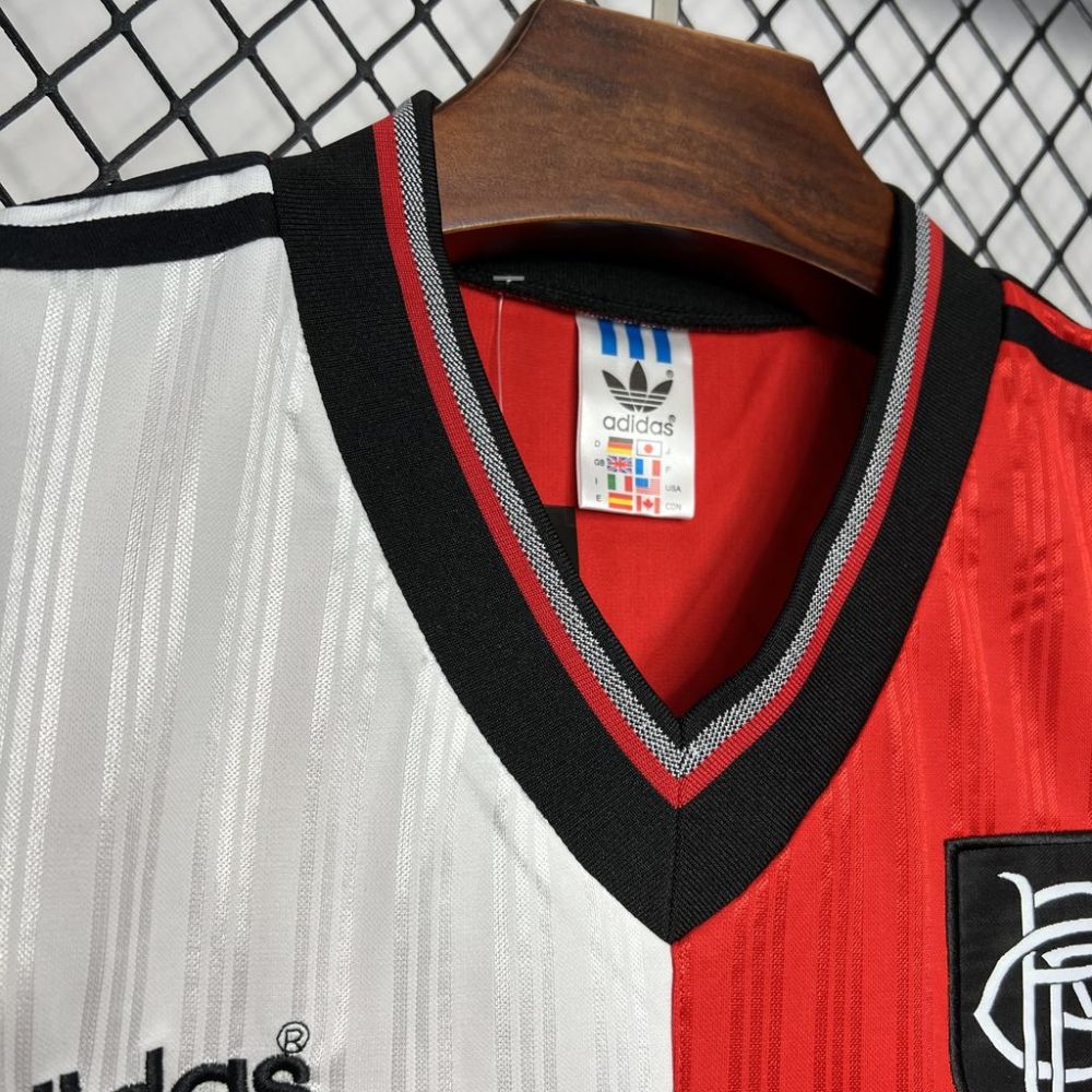 Retro 1995-96 Rangers away football jersey Retro