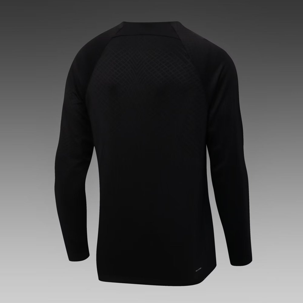 2022/2023 Paris Saint-Germain half-pull training suit black package