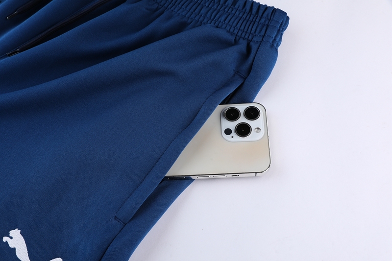 22-23 season Marseille blue jacket suit