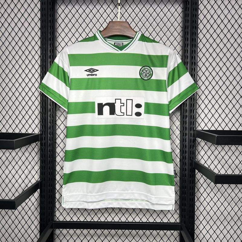 Retro 1999-00 Celtic Home football jersey retro
