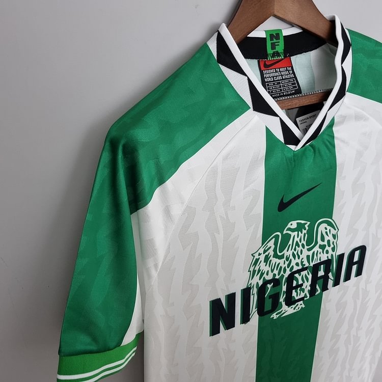 Retro 1996-98 Nigeria away Football jersey retro