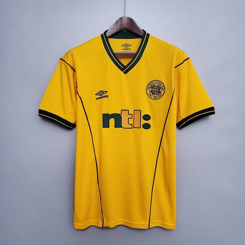 Retro 2001-03 Celtic Away football jersey retro