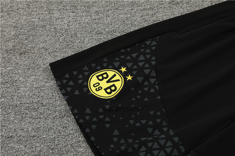 23-24 Short Sleeve Training Wear Dortmund Black
