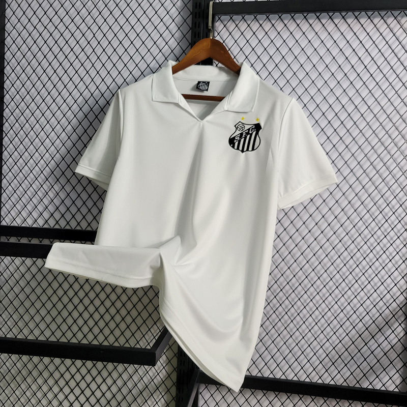 Retro 1970 Santos Home Football jersey retro