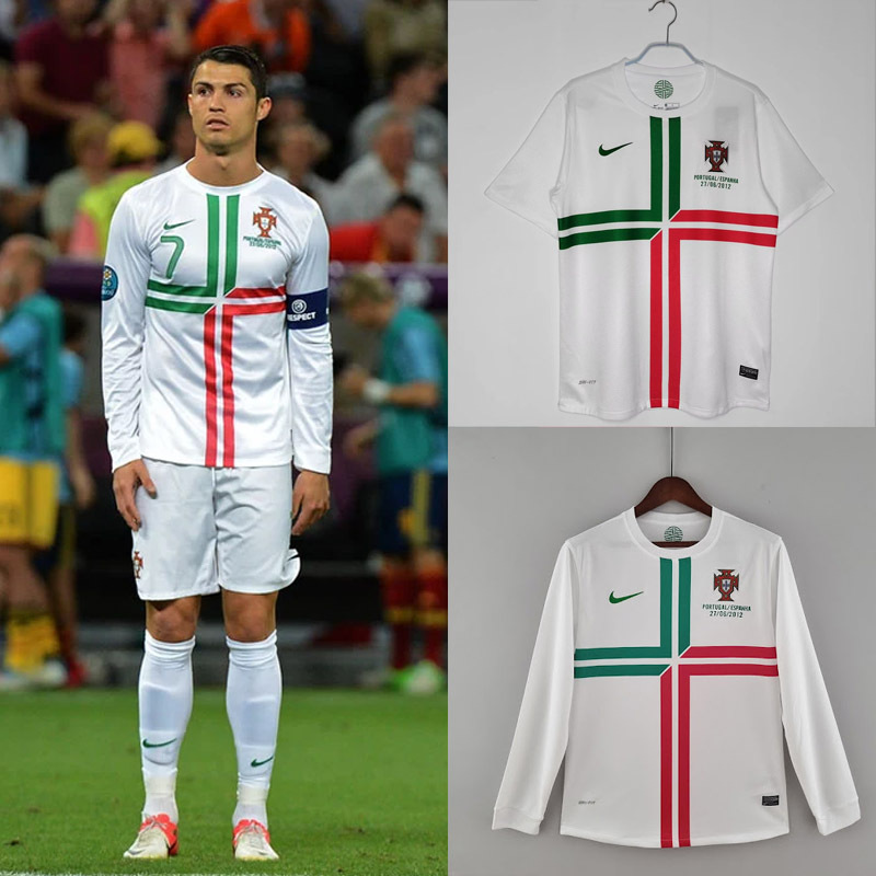 retro 2012-13 Portugal away retro football jersey Fan version