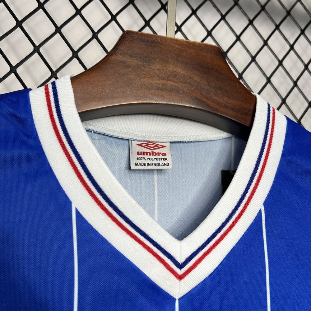 Retro 1982-83 Rangers Home football jersey Retro