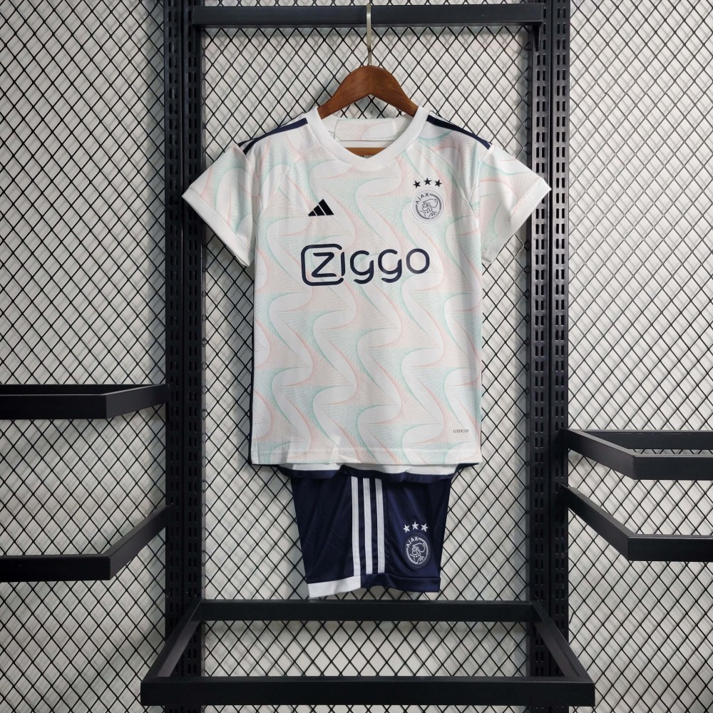 2023-24 Ajax away Football Shirt 1:1 Thai Quality Kids