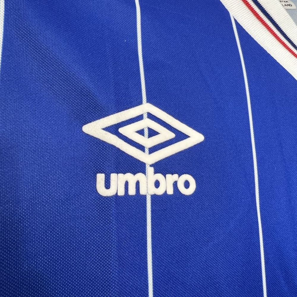Retro 1982-83 Rangers Home football jersey Retro