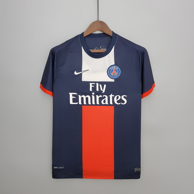 Retro 13-14 PSG Home   Football jersey retro