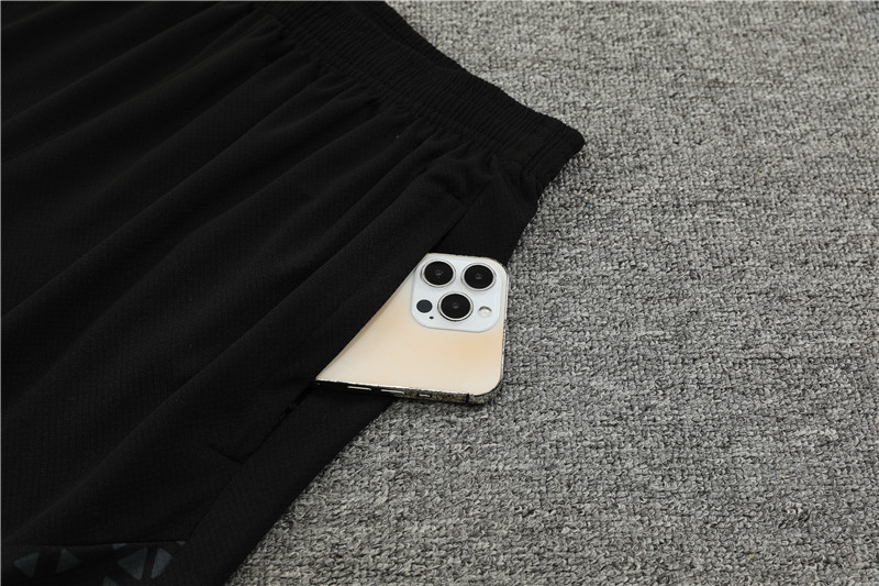 23-24 Short Sleeve Training Wear Dortmund Black