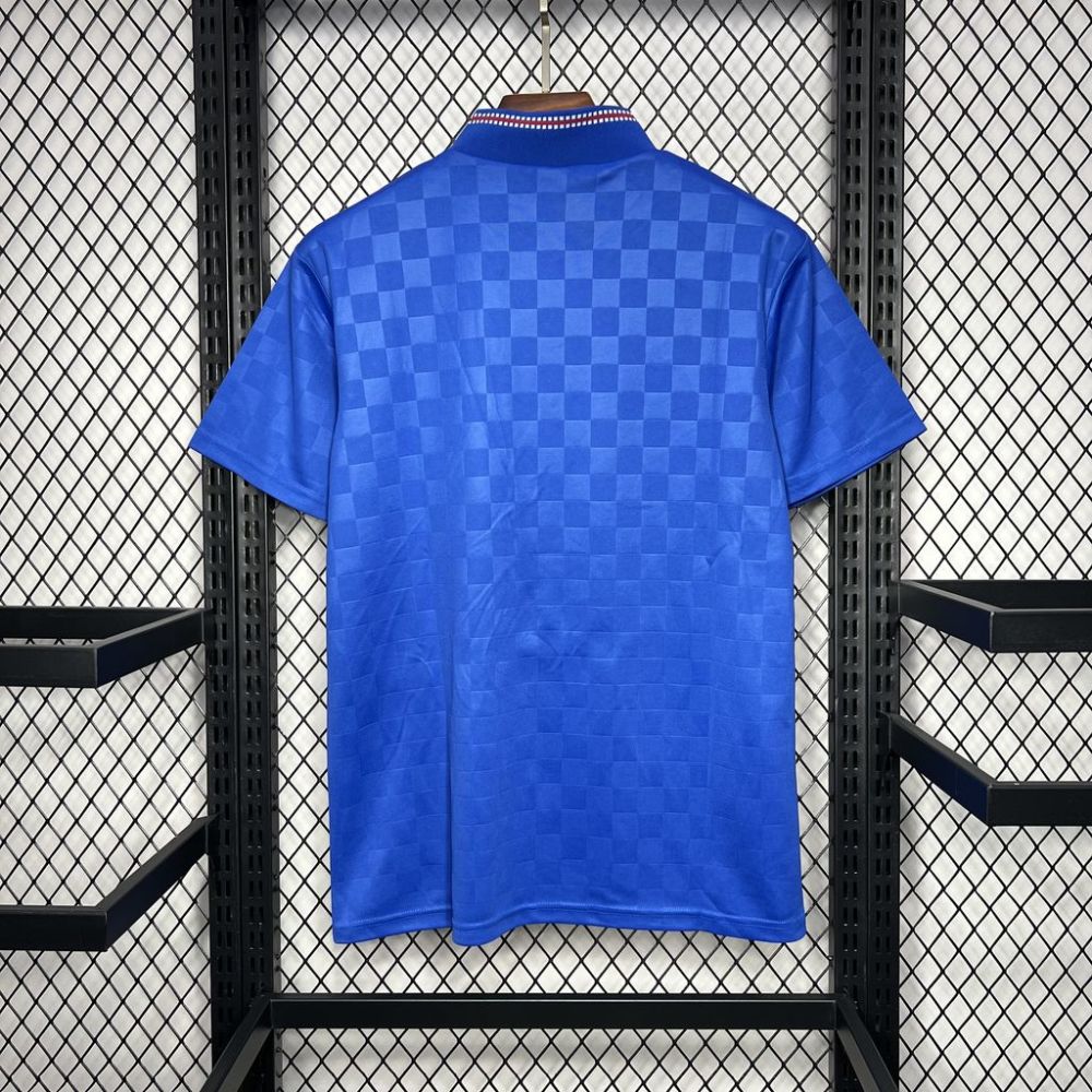 Retro 1987-90 Rangers Home football jersey Retro