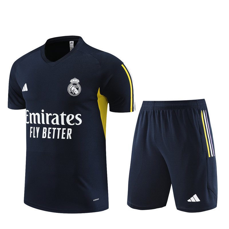 23-24 Real Madrid training short-sleeved suit